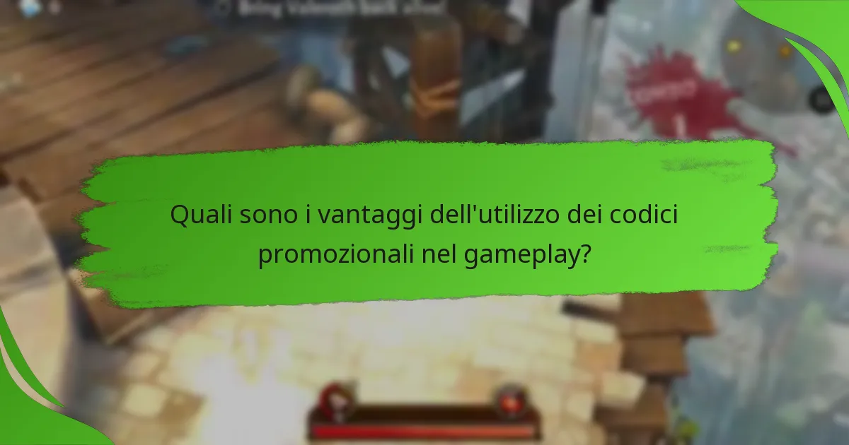 Quali sono i vantaggi dell'utilizzo dei codici promozionali nel gameplay?